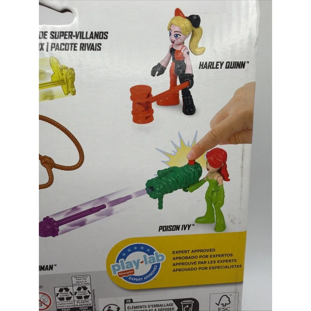 DC Super Friends Figure Set Wonder‎ Woman Harley Quinn Poison Ivy Bumblebee